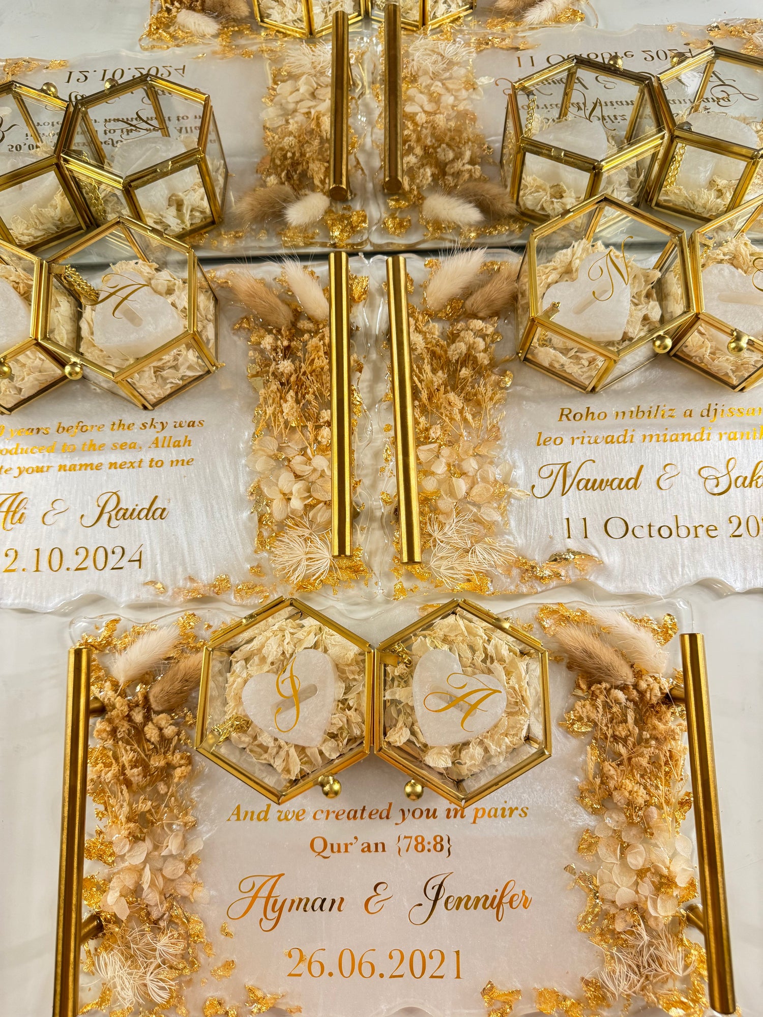 Rectangular ring trays